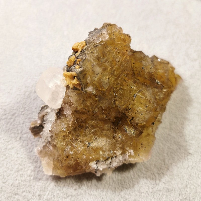 Fluorite jaune - pièce unique 5 - 3ème chakra